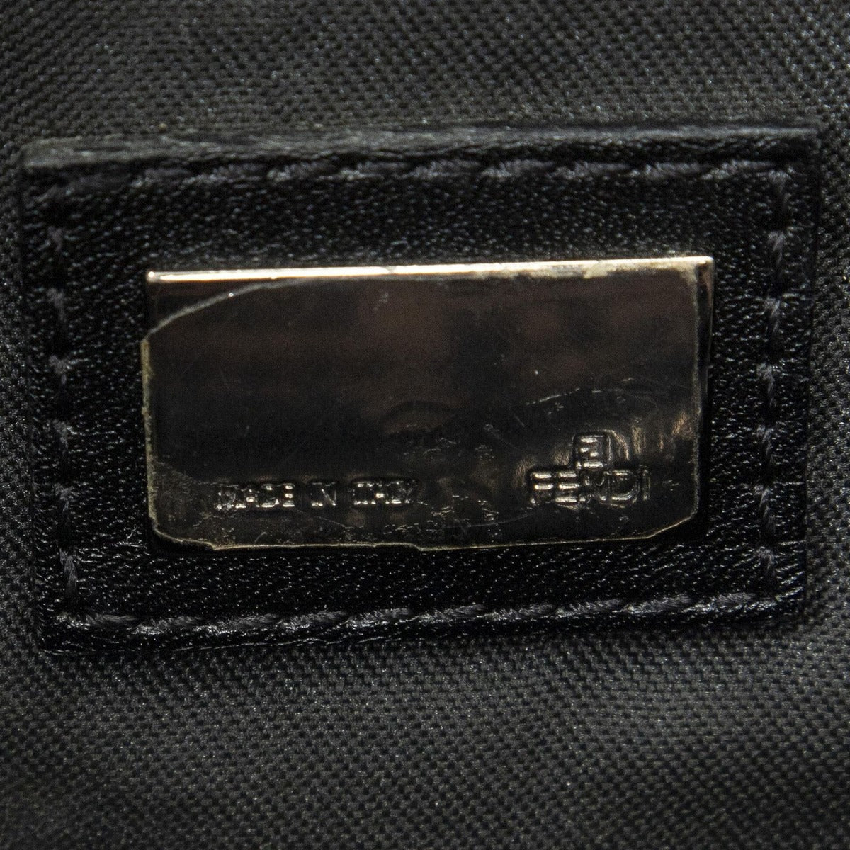 Fendi Brown Black Zucchino Canvas — view 10