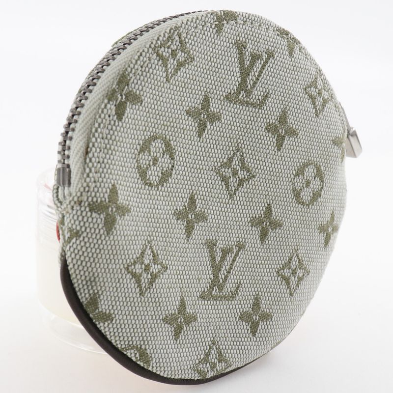 Louis Vuitton Contre Du Fe Portmonnais Long M92271 Monogram Mini Canvas Khaki