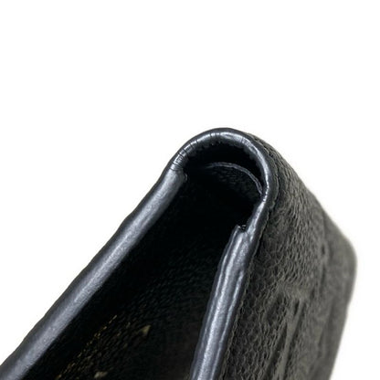 Louis Vuitton Monogram And Empreinte Portefeuille Victorine M64060 Noir Black