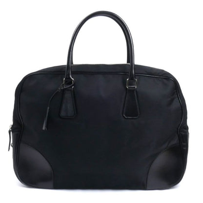 Prada Tessuto Travel Briefcase Black Vs0067 Men's Preowned