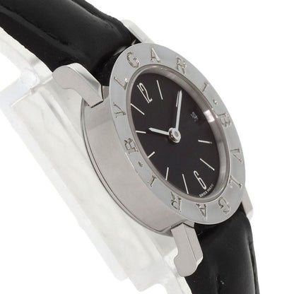 Bvlgari Bb23sl Bvlgari Watch SS Leather Ladies