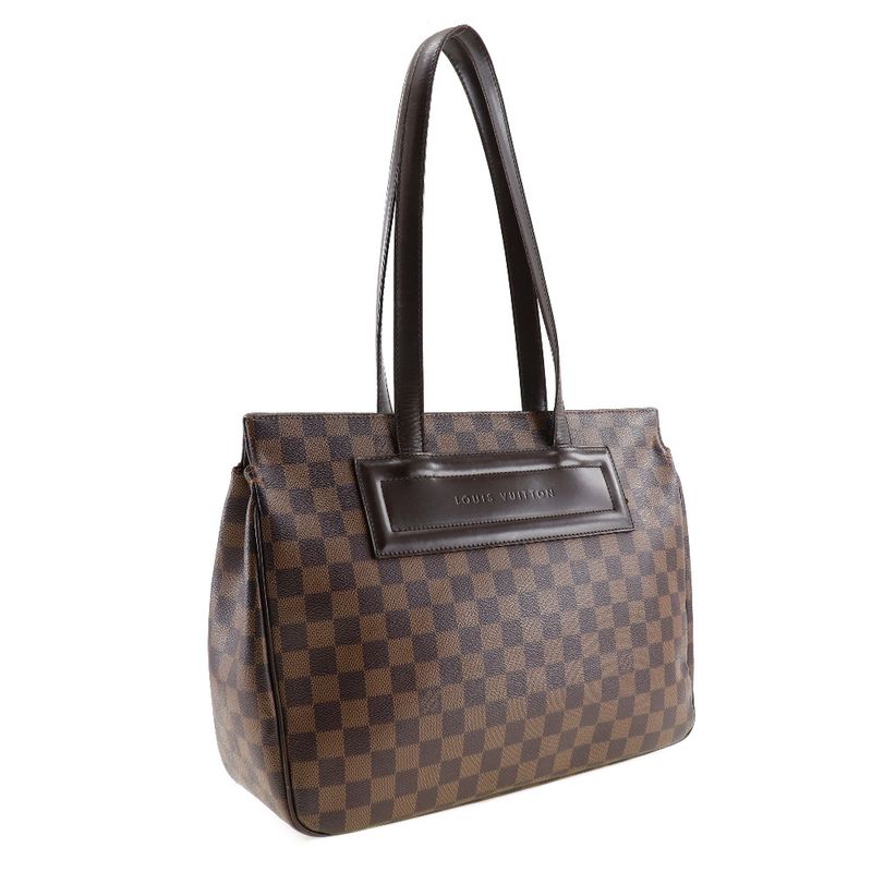 Louis Vuitton Paris Ori PM N51123 Damier Canvas Brown Ar0969 Ladies Tote Bag