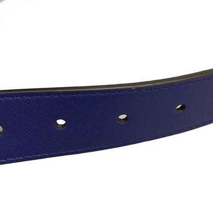 Gucci GG Marmont Waist Pouch 476434 Blue Leather