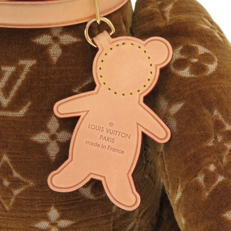 Louis Vuitton Monogram Doudou Teddy Bear Limited Edition 2021 Gi0616 Velour