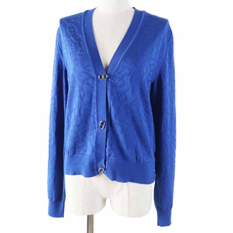 Hermes 2024 4e2730dc Nausa Silk Cotton Chaine D'ancre Allover Chaine D'ancre