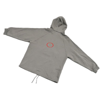 Gucci Half Zip Sweat Parka S Gray 644656 100% Cotton Long Sleeve