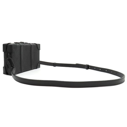 Louis Vuitton Shoulder Bag Soft Trunk Wallet Taurillon Leather Black Hardware