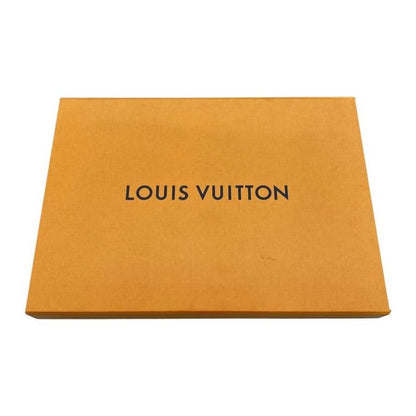 Louis Vuitton Scarf Echarpe Logomania Duo M73887 Monogram Wool Silk Wine Red