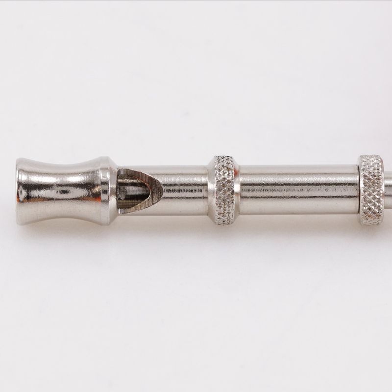 Hermes Siffre Ultrasonic Whistle Courchevel X Metal Orange/silver Ladies 20g