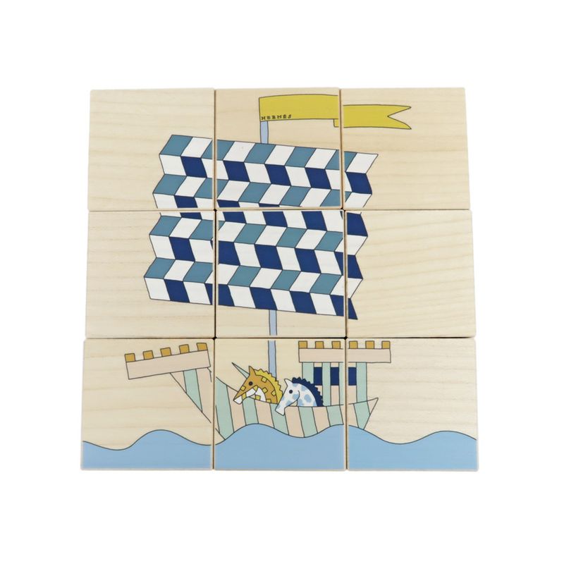 Hermes Epopee 9 CUBE GAME Multicolor Building Blocks Cube Set Puzzle