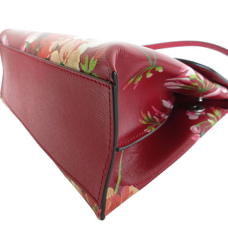 Gucci Shoulder Bag Handbag Blooms Bamboo 370831