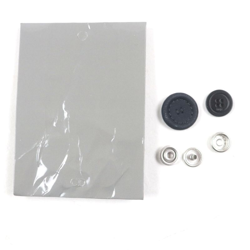  DIOR Homme 293c286a5573 Logo Part Zip Up Tailored Jacket Navy 44 Made In