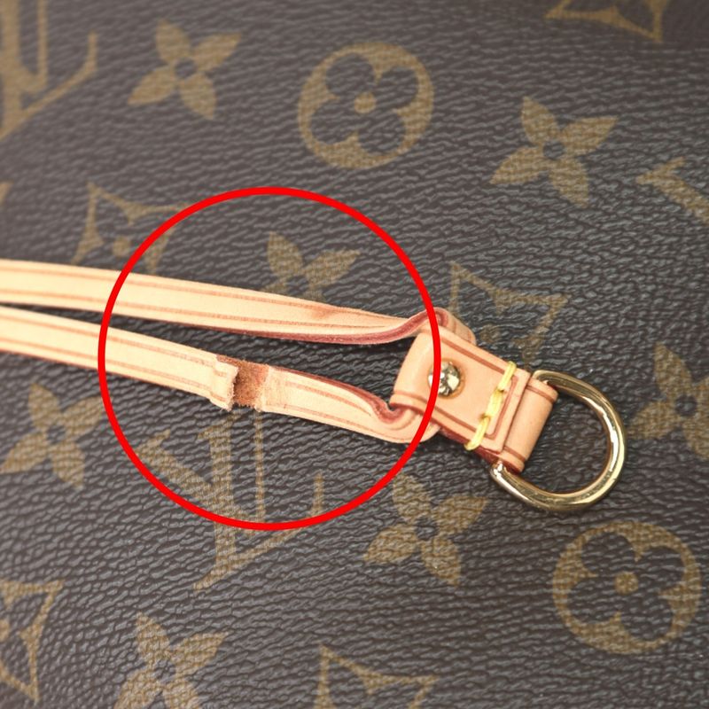 Louis Vuitton M40157 Monogram Discontinued Tote Neverfull GM Tote Bag Louis