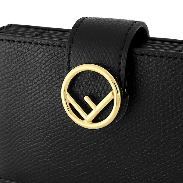 Fendi Card Case F'is Fendi Black