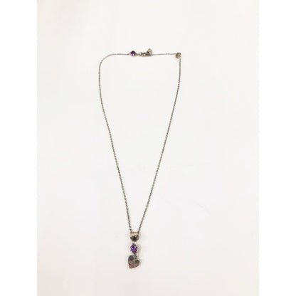 Gucci Amethyst Heart Pendant 325871 J21e0 8164 Purple