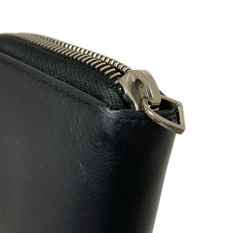 Balenciaga Everyday Continental Zip Around 505052 Black And White Round Zipper