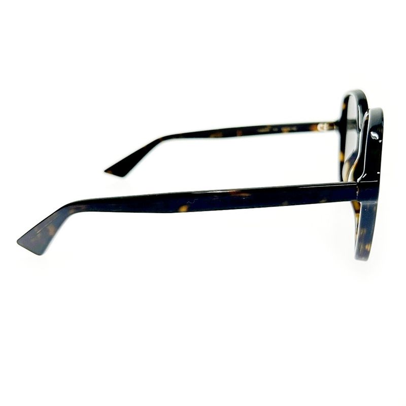 Gucci Gg0092s 002 5518-140 Sunglass Es Brown 330249 Sunglass Es with Case