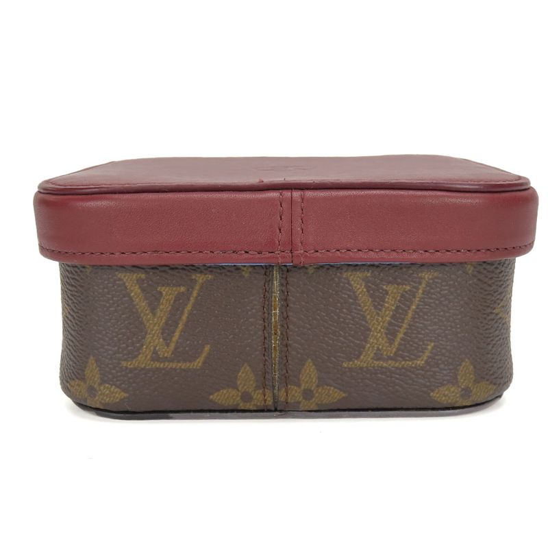 Louis Vuitton Accessory Pouch Boîte Camille MM Gi0019 Monogram Leather Bordeaux