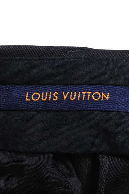 Louis Vuitton Fgp075nfx Slacks Long Pants With Side Monogram Straps Men 38