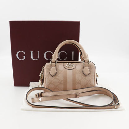 Gucci Ophidia Super Mini Bag 2WAY Shoulder 781490 Fad03 6241 GG Supreme Canvas