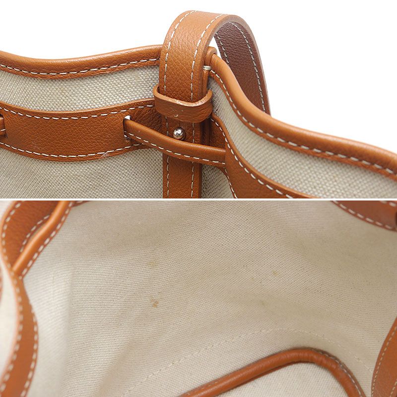 Goyard Petit Flo Bucket Bag Shoulder Bag Brown