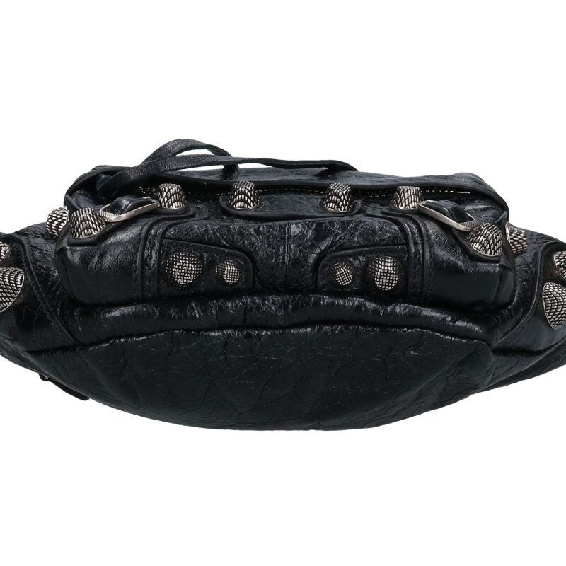 Balenciaga 742013 Le Cagole Le Cagole Studded Leather Shoulder Bag Men's