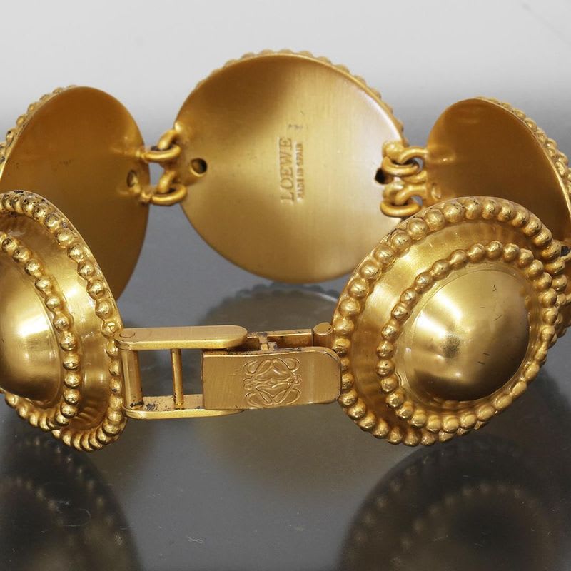 Loewe Gold Bracelet Metal Bangle E1226