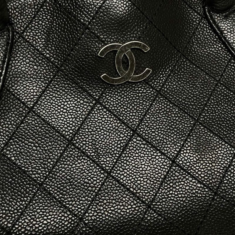 Chanel Shoulder Bag In The Mix Black 2way/chain Shoulder/vintage Silver Hardware