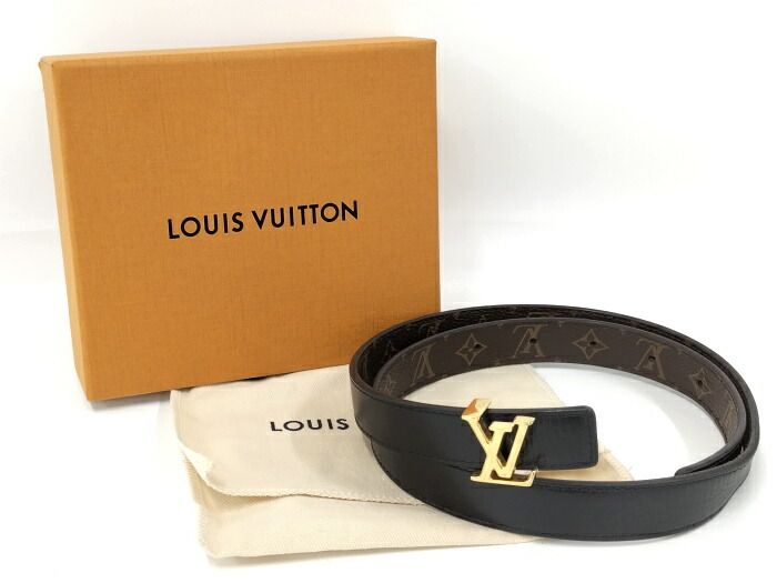 Louis Vuitton Belt LV Iconic 20mm (079in) Reversible Monogram Ladies Size 65/26