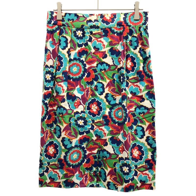 Yves Saint Laurent Multicolor Flower Print Setup Mix S