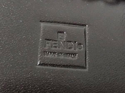 Fendi Leather 8-ring Key Case Key Case Men's Women's Brown Fq2190