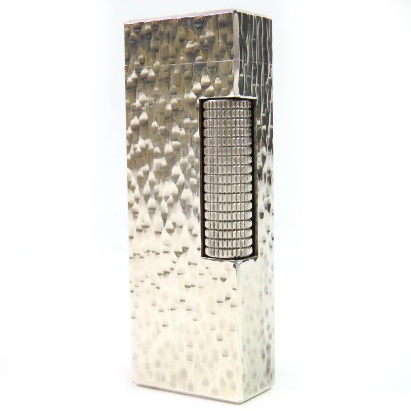Gucci Square Roller Gas Lighter With All Over Pattern Smoking Goods Silver