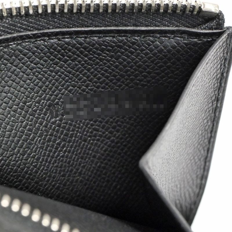 Hermes Bearn Compact Bifold Wallet Monochrome So Black Vo Madame W