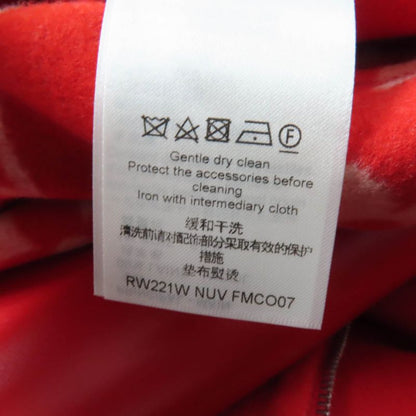 Louis Vuitton 22SS Wool Silk Blend Reversible Giant Monogram LV Logo Leather