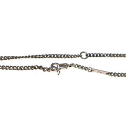 Celine 22ss Circle Cross Long Necklace Silver