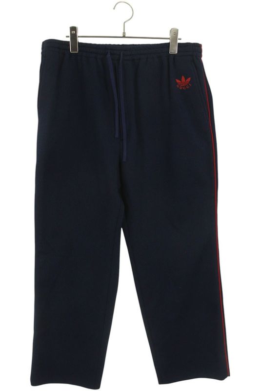 Gucci 702181 Zajrv Logo Embroidered Sideline Long Pants Men's 52