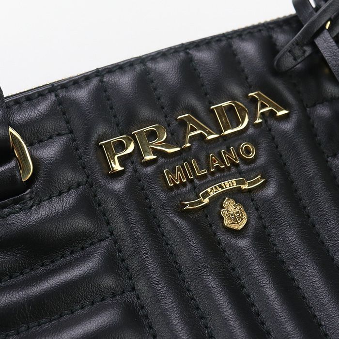 Prada 2WAY Tote Bag Leather Women