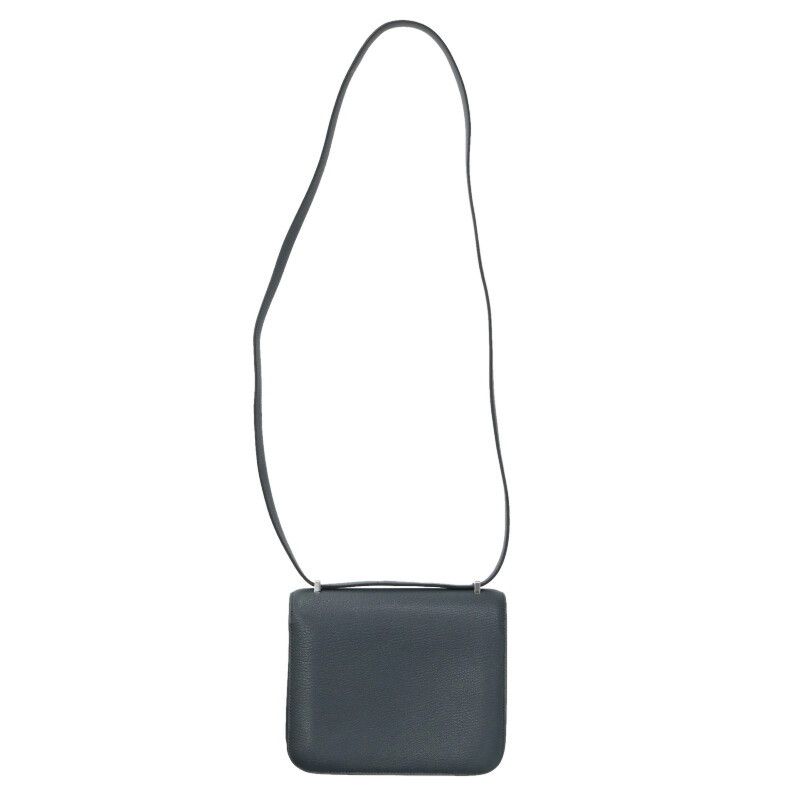 Hermes Constance Mini 18 Miroir W Engraved Svhardware Chevre Grimisty Shoulder