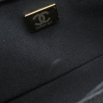 Chanel Shoulder Bag Boy Chanel Mini Chain Shoulder Caviar Skin Black Gold