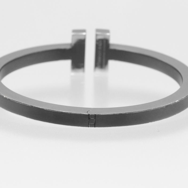 Tiffany & Co T-square Approx 17.5cm (6.89in) Around The Wrist Stainless Steel