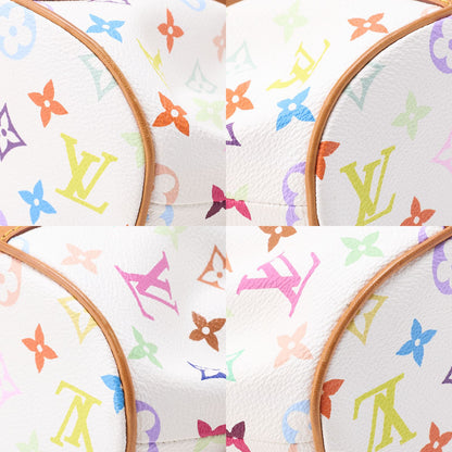 Louis Vuitton Monogram Monogram Multicolor Theda PM Handbag White Multicolor