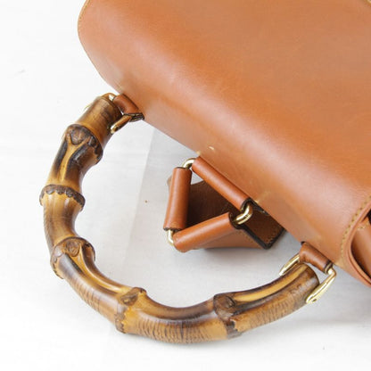 Gucci 003 58 0016 Bamboo Backpack/daypack Leather Women