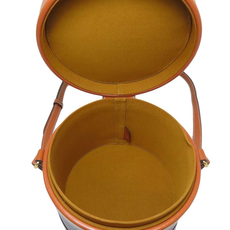 Celine Tambour Triomphe Shoulder Bag PVC Calf Women