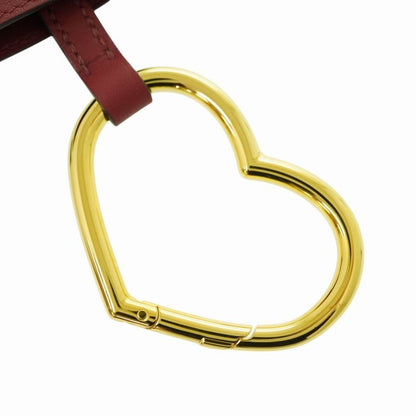 Hermes Eau Coeur Du Faubourg Swift Rouge Grenat Necklace Key Holder 1623hermes
