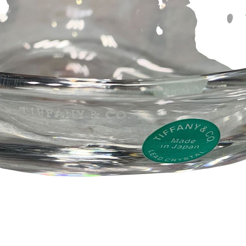 3181 Tiffany & Cotiffany & Co Elsa Peretti Heart Box Crystal Used Excellent