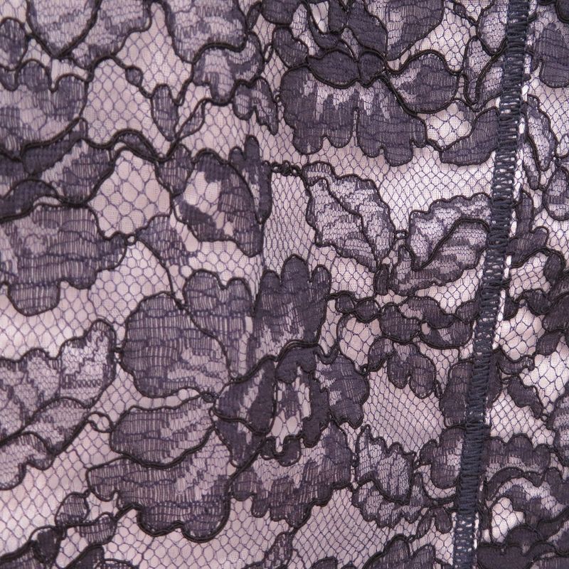 Chanel Camellia Lace Floral Short Sleeve Blouse Cut And Sewn Size 36 P47412w0543