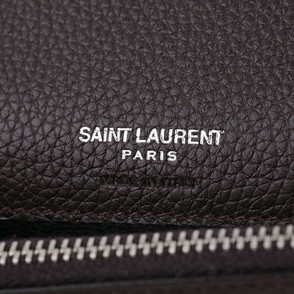 Saint Laurent Bifold Wallet Compact Wallet Bordeaux