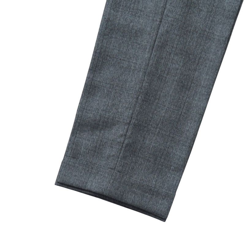 Gucci Suit Size 7-46 R Check Bleather Tailored Single Jacket 2B Tapered