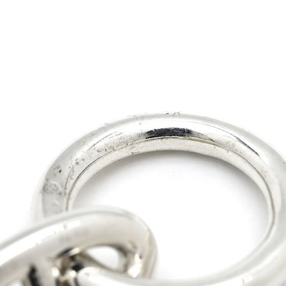 Hermes Bracelet Chaine D'ancre GM Silver 925 Silver 12 Frames Star Ring Silver