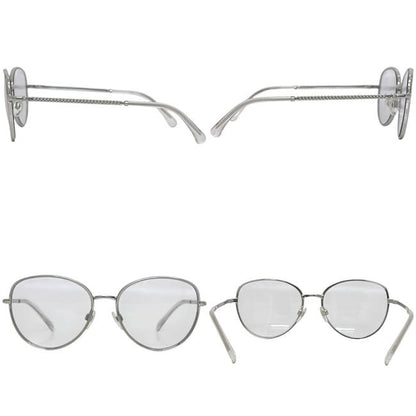 Chanel Sunglasses Silver 2182s Excellent Condition Metal Used Chanel